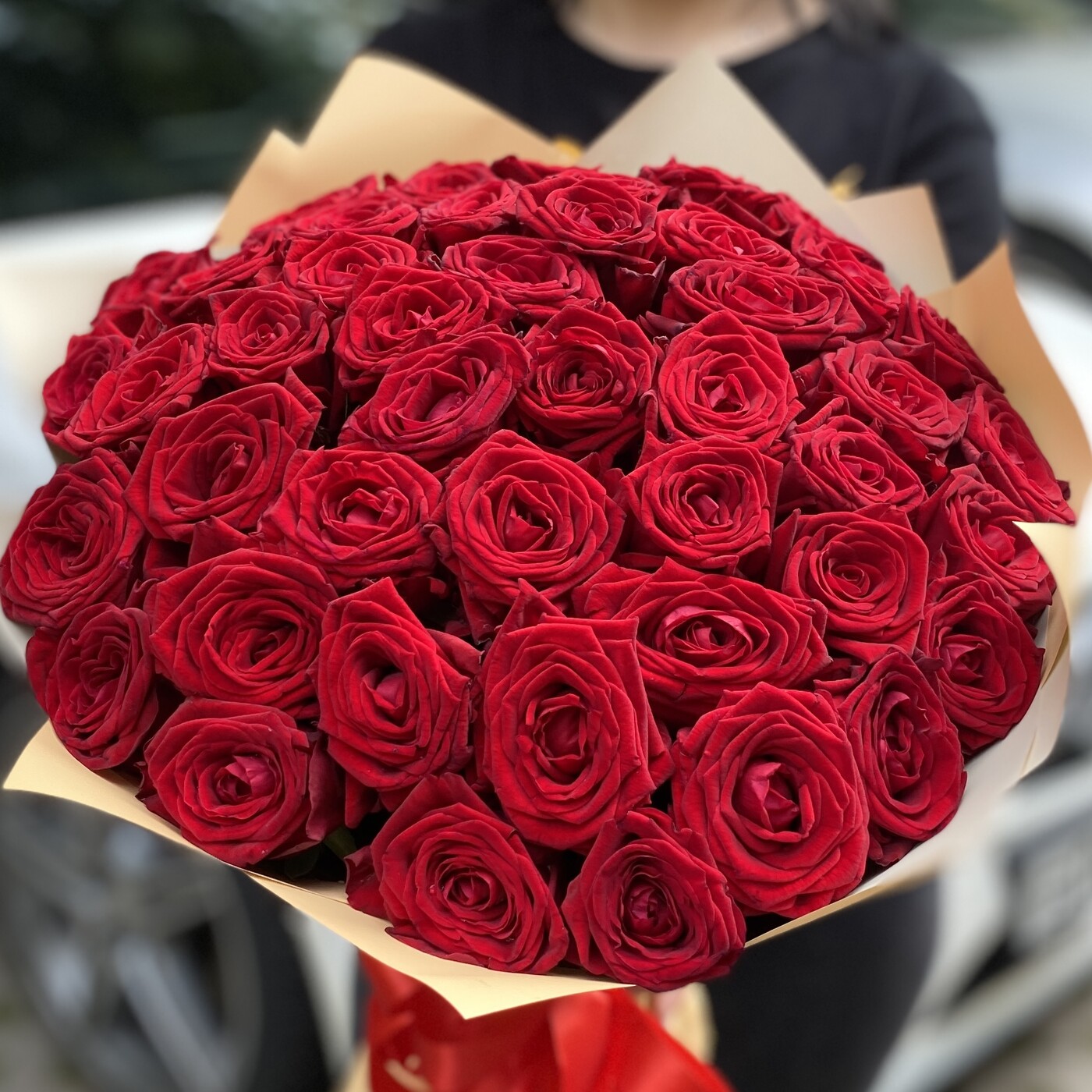 Акция! Букет из 51 красной розы